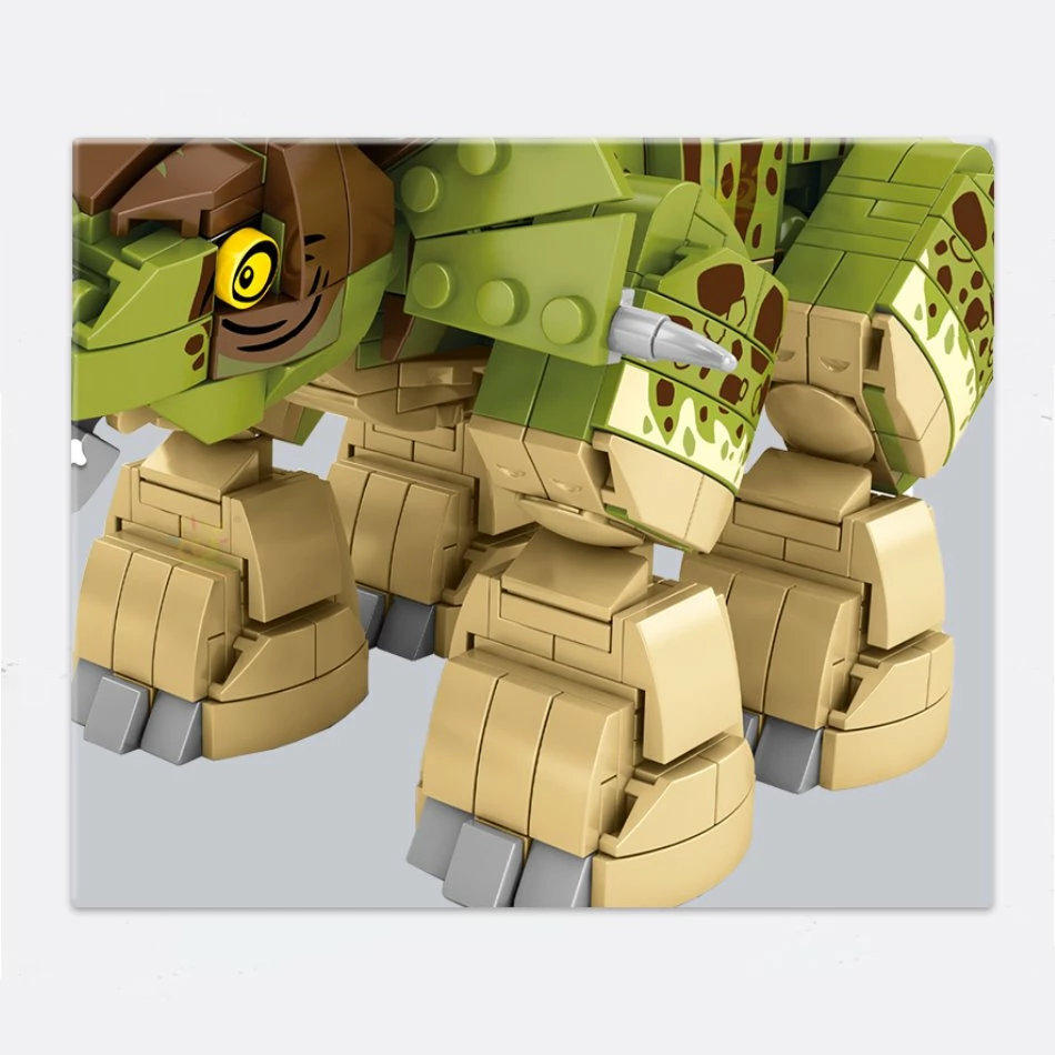 Build It Mighty Triceratops Dinosaur Building Set 14 Build It Mighty Triceratops Dinosaur Building Set