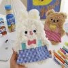 Accessories Stationery Milkjoy Rabbit And Bear Duo Plush Pencil Case 1 Accessories Stationery Milkjoy Rabbit And Bear Duo Plush Pencil Case