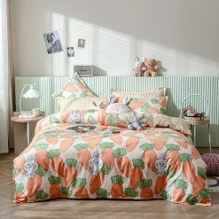 Home Decor Millions Of Carrots Bedding Set
