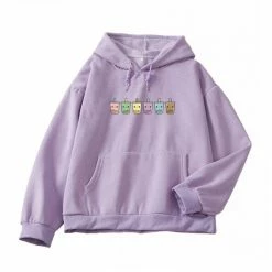 Apparel Mini Bubbleteas Part-Cotton Hoodie