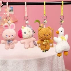 Accessories Mini Fluffy Squad Pendants Sea Animals