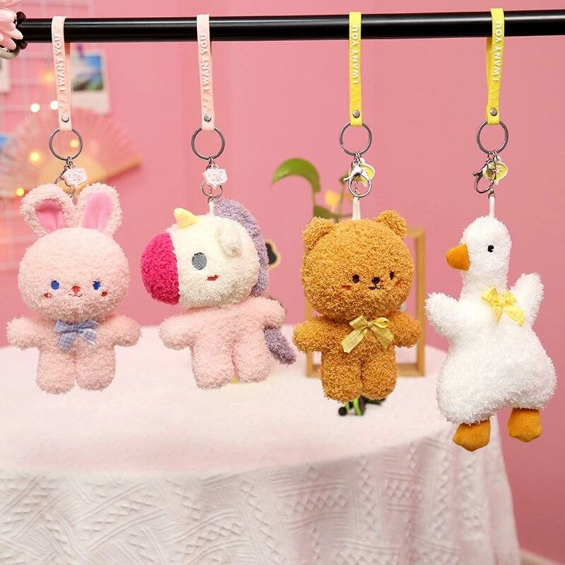 Accessories Mini Fluffy Squad Pendants Sea Animals 3 Accessories Mini Fluffy Squad Pendants Sea Animals