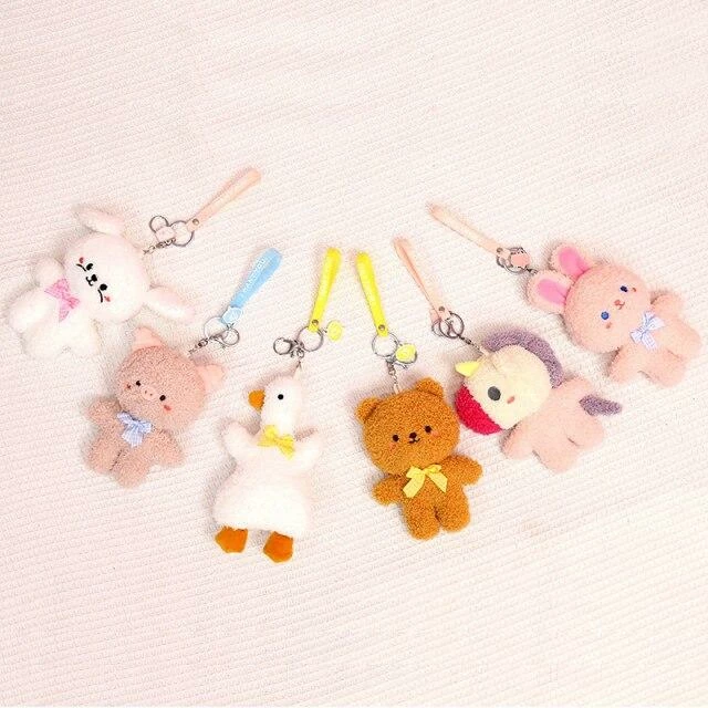 Accessories Mini Fluffy Squad Pendants Sea Animals 10 Accessories Mini Fluffy Squad Pendants Sea Animals