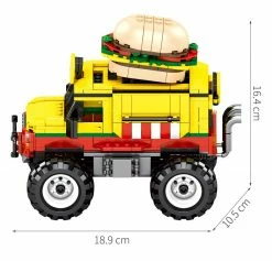 Build It Munching Food Truck Building Sets