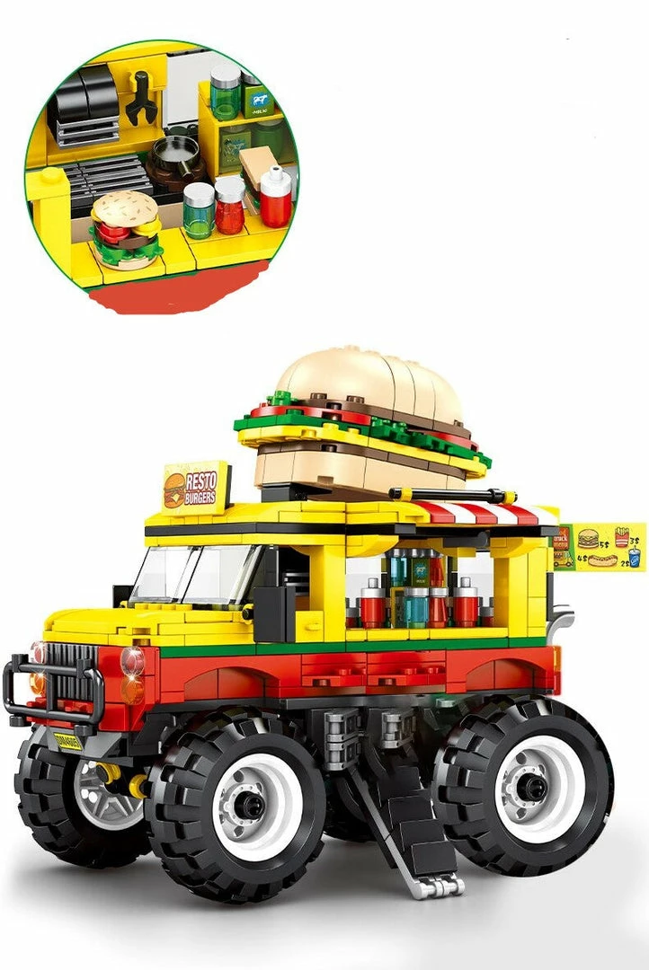 Build It Munching Food Truck Building Sets 8 Build It Munching Food Truck Building Sets