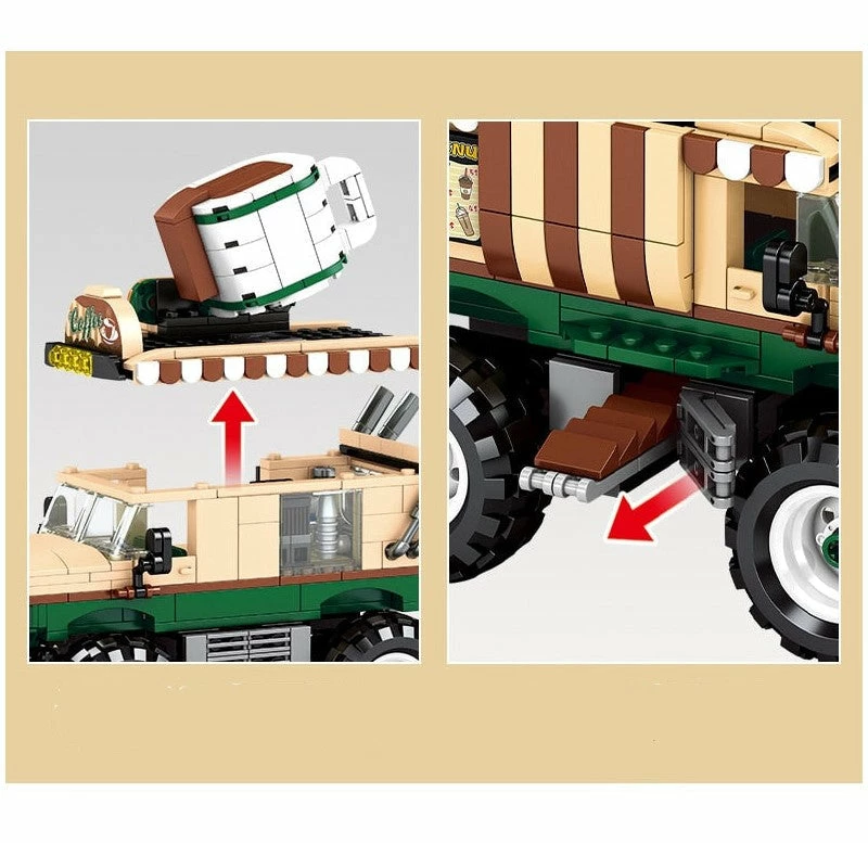 Build It Munching Food Truck Building Sets 11 Build It Munching Food Truck Building Sets