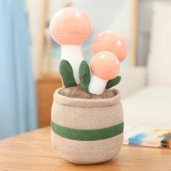 Soft Toy Mushroom Pot Plant Plushie