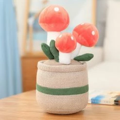 Soft Toy Mushroom Pot Plant Plushie
