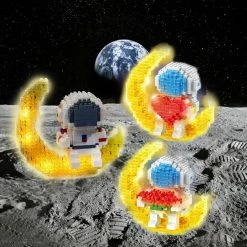Build It Nano Astronaut On The Glowing Moon