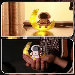 Build It Nano Astronaut On The Glowing Moon