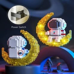 Build It Nano Astronaut On The Glowing Moon