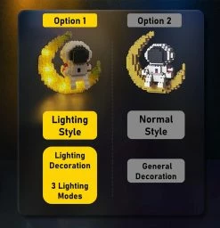 Build It Nano Astronaut On The Glowing Moon