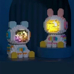 Build It Nano Cute Glowing Bunny Astronaut