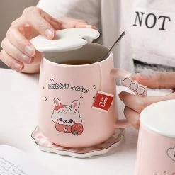 Home Decor Home & Pets Naughty Rabbit Ceramic Mugs