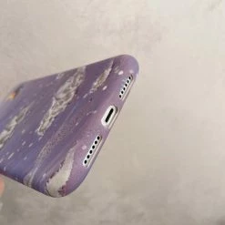 Accessories Nostalgic Moon And Clouds Night Sky IPhone Case