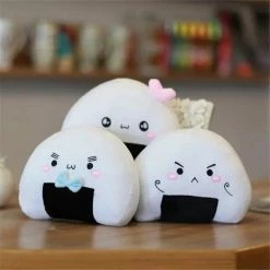 Soft Toy Onigiri Japanese Rice Ball Squad Plushies Plush & Toys