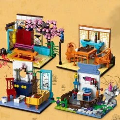 Build It Painting Calligraphy Piano And Go Chess Set