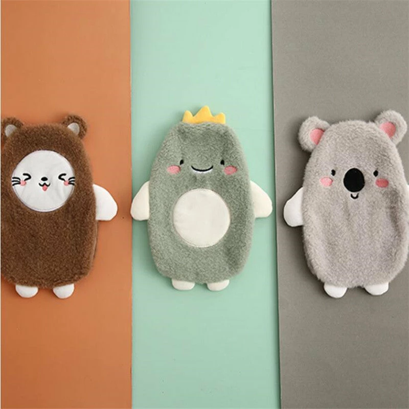 Accessories Pastel Animal Friends Portable Hot Water Bottle 4 Accessories Pastel Animal Friends Portable Hot Water Bottle