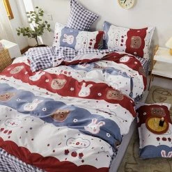 Home Decor Patchwork Pattern Bunny Bedding Sets Home & Pets 45 Home Decor Patchwork Pattern Bunny Bedding Sets Home & Pets