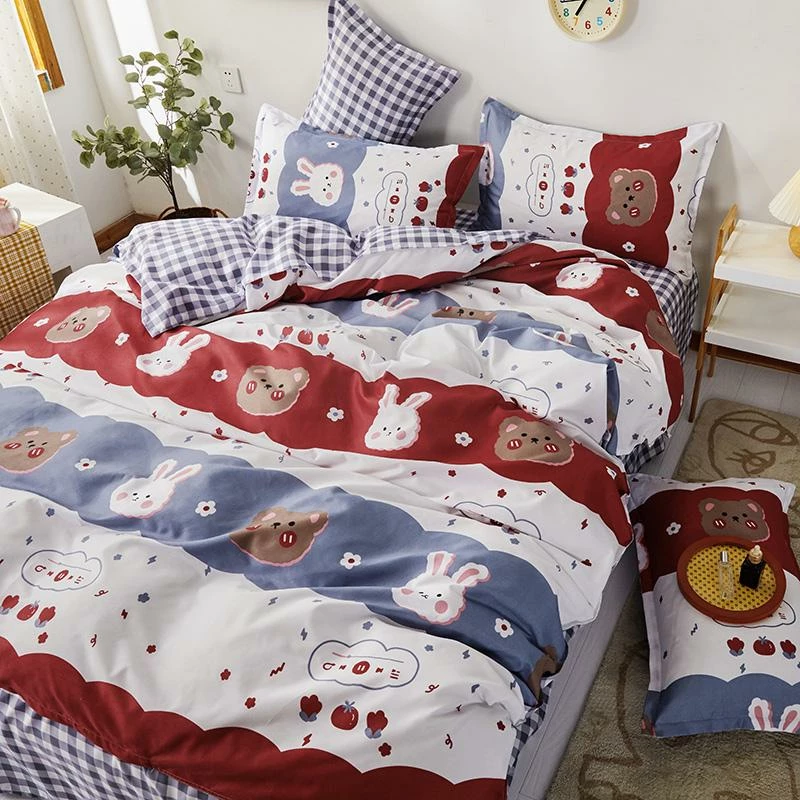 Home Decor Patchwork Pattern Bunny Bedding Sets Home & Pets 18 Home Decor Patchwork Pattern Bunny Bedding Sets Home & Pets