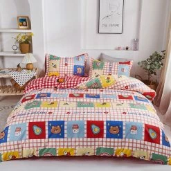 Home Decor Patchwork Pattern Bunny Bedding Sets Home & Pets