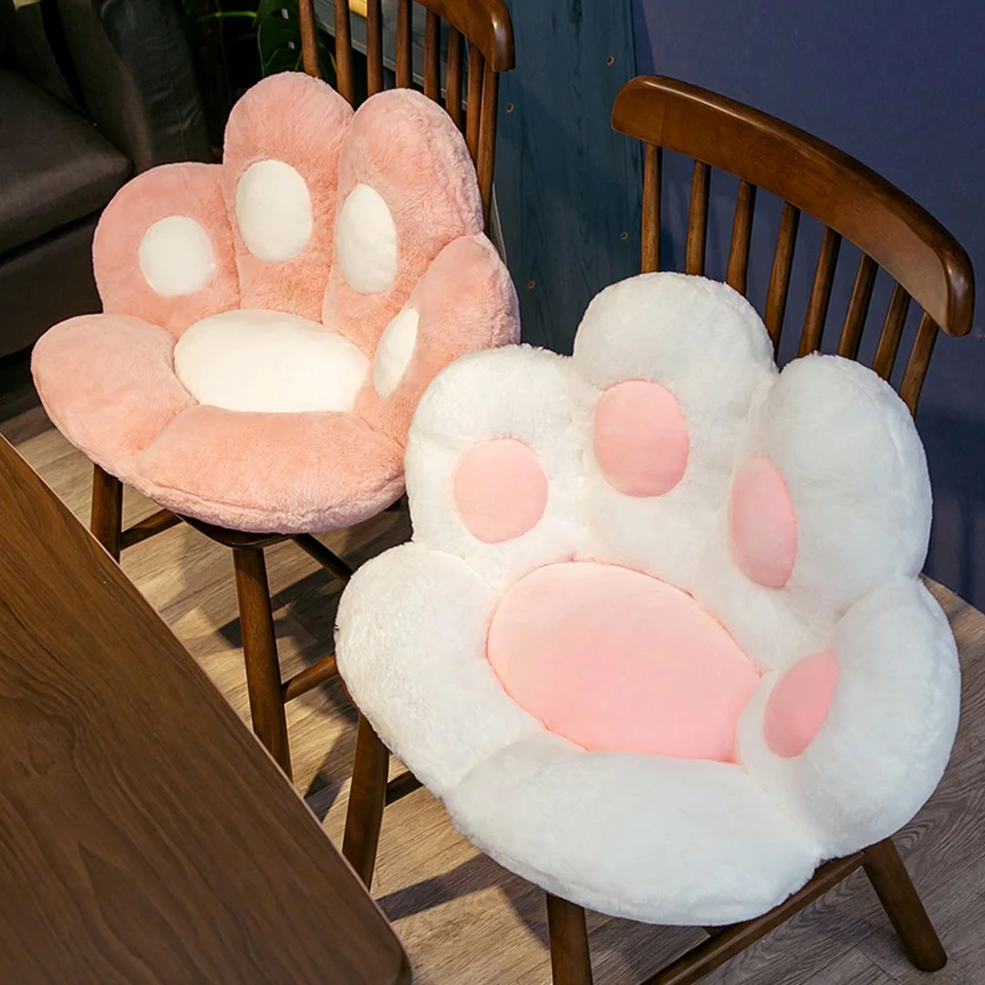 Home Decor Kawaii Cute Pastel Paw Seat Cushions Home & Pets 7 Home Decor Kawaii Cute Pastel Paw Seat Cushions Home & Pets