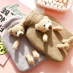 Accessories Peaking Bear Portable Plush Hot Water Bottle