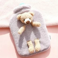 Accessories Peaking Bear Portable Plush Hot Water Bottle