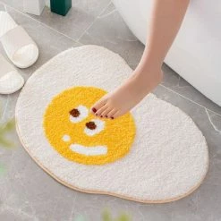 Home Decor Perfect Sunny Side Eggs Floor Mat Home & Pets