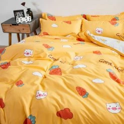 Home Decor Home & Pets Piglet And Buddy Carrot Bedding Set