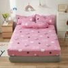 Home Decor Home & Pets Pink Cat Pattern Fitted Bedsheet