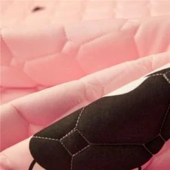 Home Decor Pink Happy Bunny Quilted Fitted Bedsheet Home & Pets