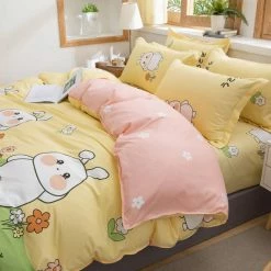 Home Decor Plumpy Cute Rabbit Bedding Set Home & Pets
