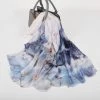 Apparel Pure Silk Scarf Soft Floral Print Collection