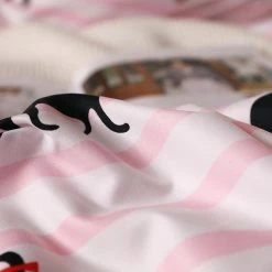 Home Decor Purretty Cute Black Cat Bedding Sets Home & Pets