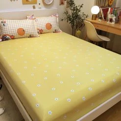 Home Decor Rabbit And Teddy Bear Print Bedding Set