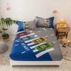 Home Decor Racing Cars Cotton Fitted Sheet Home & Pets