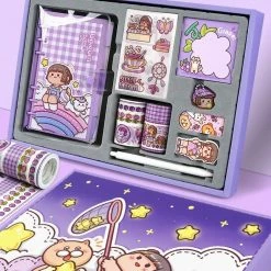 Accessories Rainbow Best Friends Travelling Journal Set