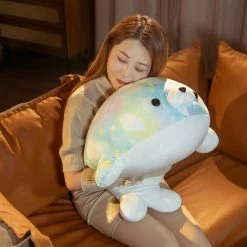 Soft Toy Rainbow Galaxy Seal Plushies 13 Soft Toy Rainbow Galaxy Seal Plushies