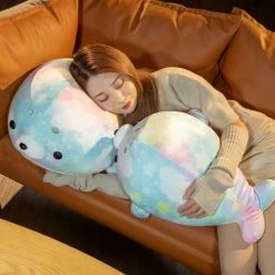 Soft Toy Rainbow Galaxy Seal Plushies 14 Soft Toy Rainbow Galaxy Seal Plushies