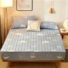 Home Decor Home & Pets Raining Clouds Quilted Fitted Bedsheet