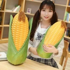 Realistic Sweetcorn Soft Toy Plush