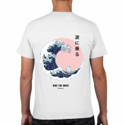 Apparel Ride The Wave With Tato Tee | Pink Sunset Edition