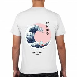 Apparel Ride The Wave With Tato Tee | Pink Sunset Edition