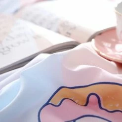 Home Decor Romantic Couple Whale Bedding Set