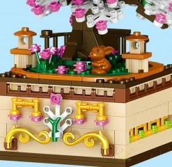 Build It Romantic Japanese Sakura Tree Floating On A Music Box