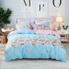 Home Decor Rose In Sky Blue Supreme Polyester Bedding Set