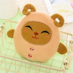 Accessories Round Animal Buddies Portable Plush Hot Water Bottle Sea Animals