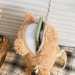 Apparel Round Bear & Duck Plush Bag Sea Animals