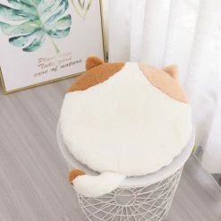 Home Decor Round Cat Cushion